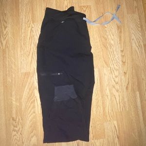 FIGS zamora jogger scrub pants black